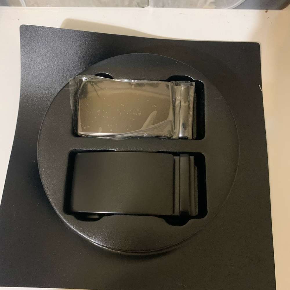 Black Belt  Buckle Set